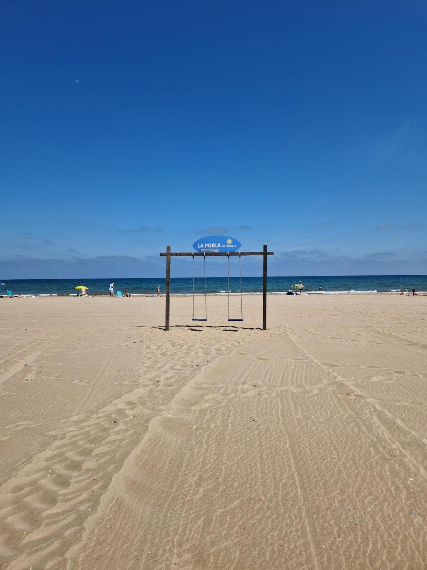 פובלה דה פארנאלס Apartamento Barbacoa, Piscina Y Playa מראה חיצוני תמונה