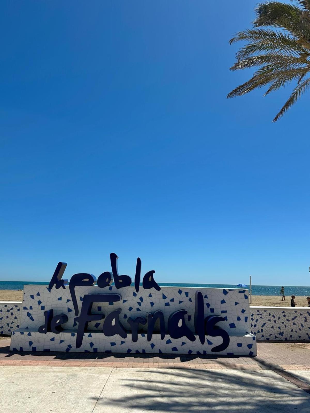 פובלה דה פארנאלס Apartamento Barbacoa, Piscina Y Playa מראה חיצוני תמונה